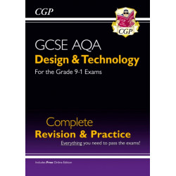 GCSE Design & Technology AQA Complete Revision & Practice (with Online Edition and Quizzes)