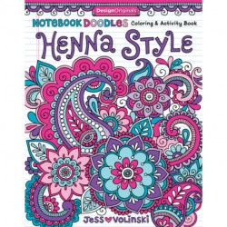 Notebook Doodles Henna Style: Coloring & Activity Book