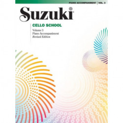 Suzuki Cello School 3 ( Piano Accompaniment )