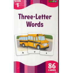 3 Letter Words (Flash Kids Flash Cards)