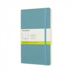 Moleskine Reef Blue Notebook Large Plain Soft