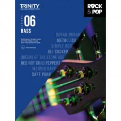 Trinity College London Rock & Pop 2018 Bass Grade 6