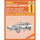 Opel Ascona & Manta (B Series) (Sept 75 - 88) Haynes Repair Manual