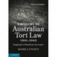 A History of Australian Tort Law 1901–1945: England's Obedient Servant?