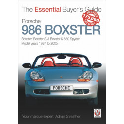 Porsche 986 Boxster: Boxster, Boxster S, Boxster S 550 Spyder: Model Years 1997 to 2005