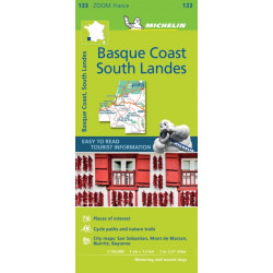 Basque Coast Map Zoom Map 133: Map