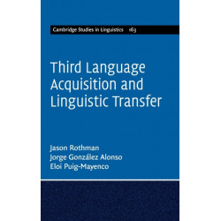 Third Language Acquisition and Linguistic Transfer