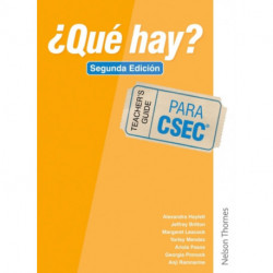 ¿Que Hay? Teacher's Guide CSEC®