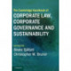 The Cambridge Handbook of Corporate Law, Corporate Governance and Sustainability