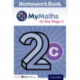 Mymaths for Ks3 Homework Book 2c Single