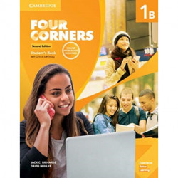 Four Corners Level 1B Student's Book with Online Self-study and Online Workbook
