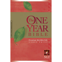 The One Year Bible: Slimline Large Print