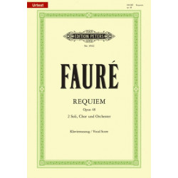Requiem Op.48 (Vocal Score)