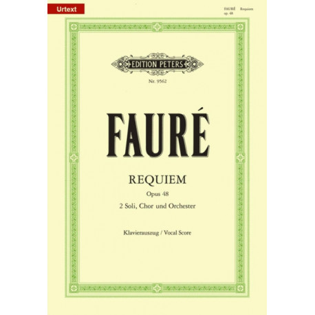 Requiem Op.48 (Vocal Score)