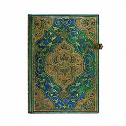 Turquoise Chronicles Midi Lined Hardcover Journal