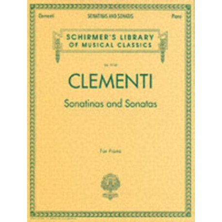 Sonatinas and Sonatas: Schirmer'S Library of Musical Classics, Vol. 2058