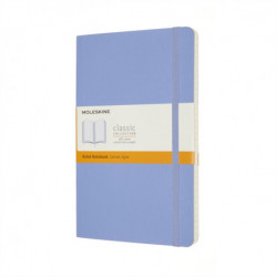 Moleskine Large Ruled Softcover Notebook: Hydrangea Blue: Hydrangea Blue
