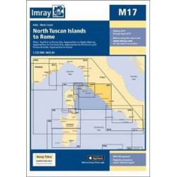 Imray Chart M17: North Tuscan Islands to Rome