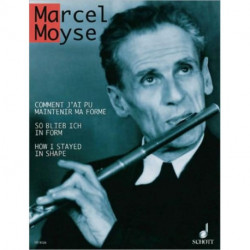 How I Stayed in Shape: His last book of studies (1974). flute.