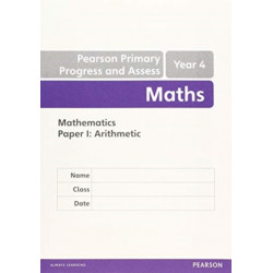Pearson Primary Progress and Assess Maths End of Year Tests: Y4 8-pack