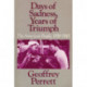 Days of Sadness, Years of Triumph: The American People, 1939-1945