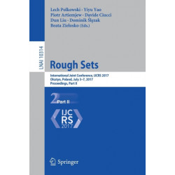 Rough Sets: International Joint Conference, IJCRS 2017, Olsztyn, Poland, July 3–7, 2017, Proceedings, Part II