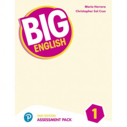Big English AmE 2nd Edition 1 Assessment Book & Audio CD Pack