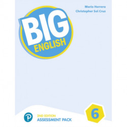 Big English AmE 2nd Edition 6 Assessment Book & Audio CD Pack