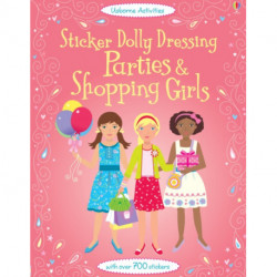 Sticker Dolly Dressing Parties & Shopping