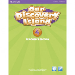 Our Discovery Island American Edition Teachers Book with Audio CD 4 Pack